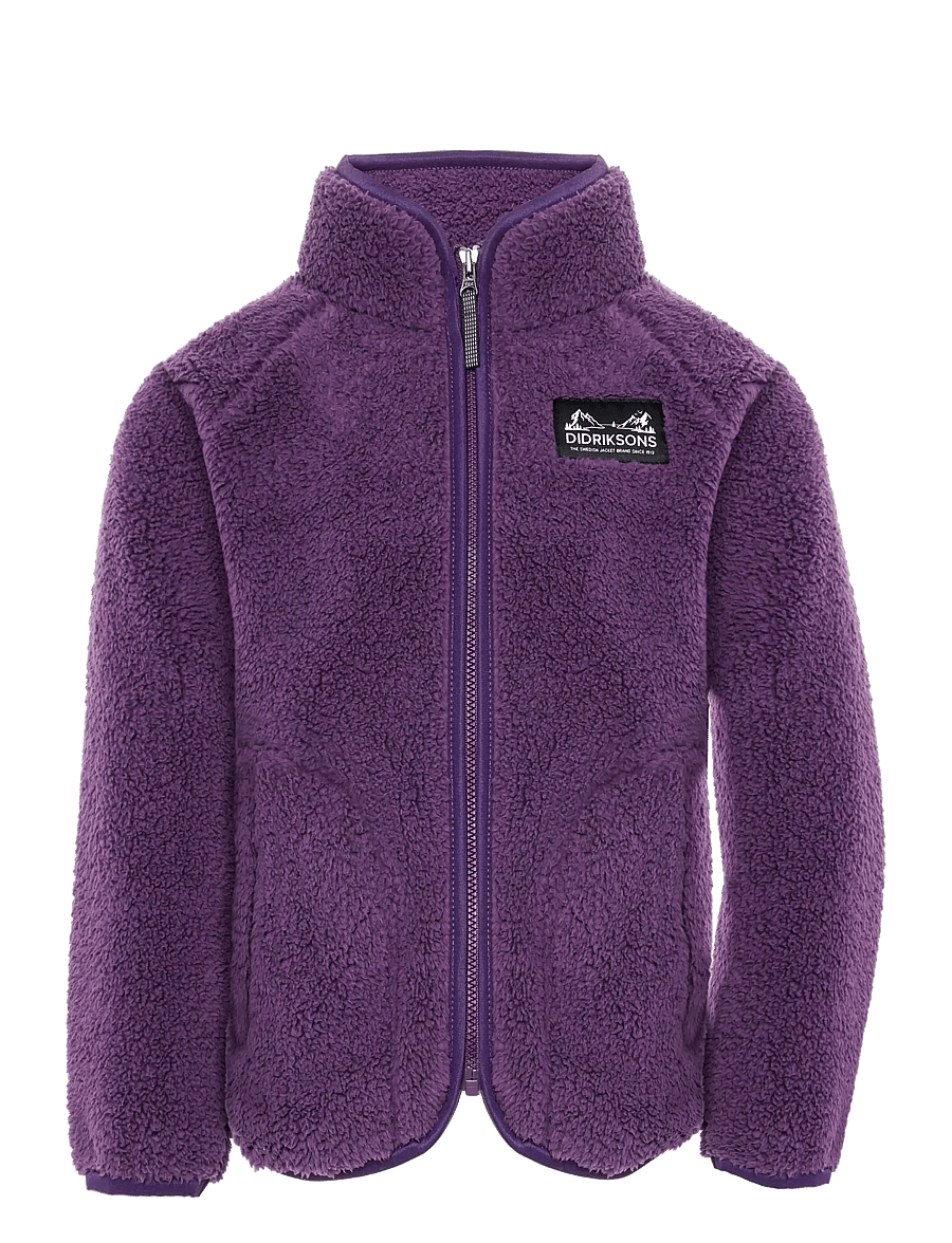 Didriksons - Gibbs Kids' Full-Zip - paksud joped - northen purple - 1