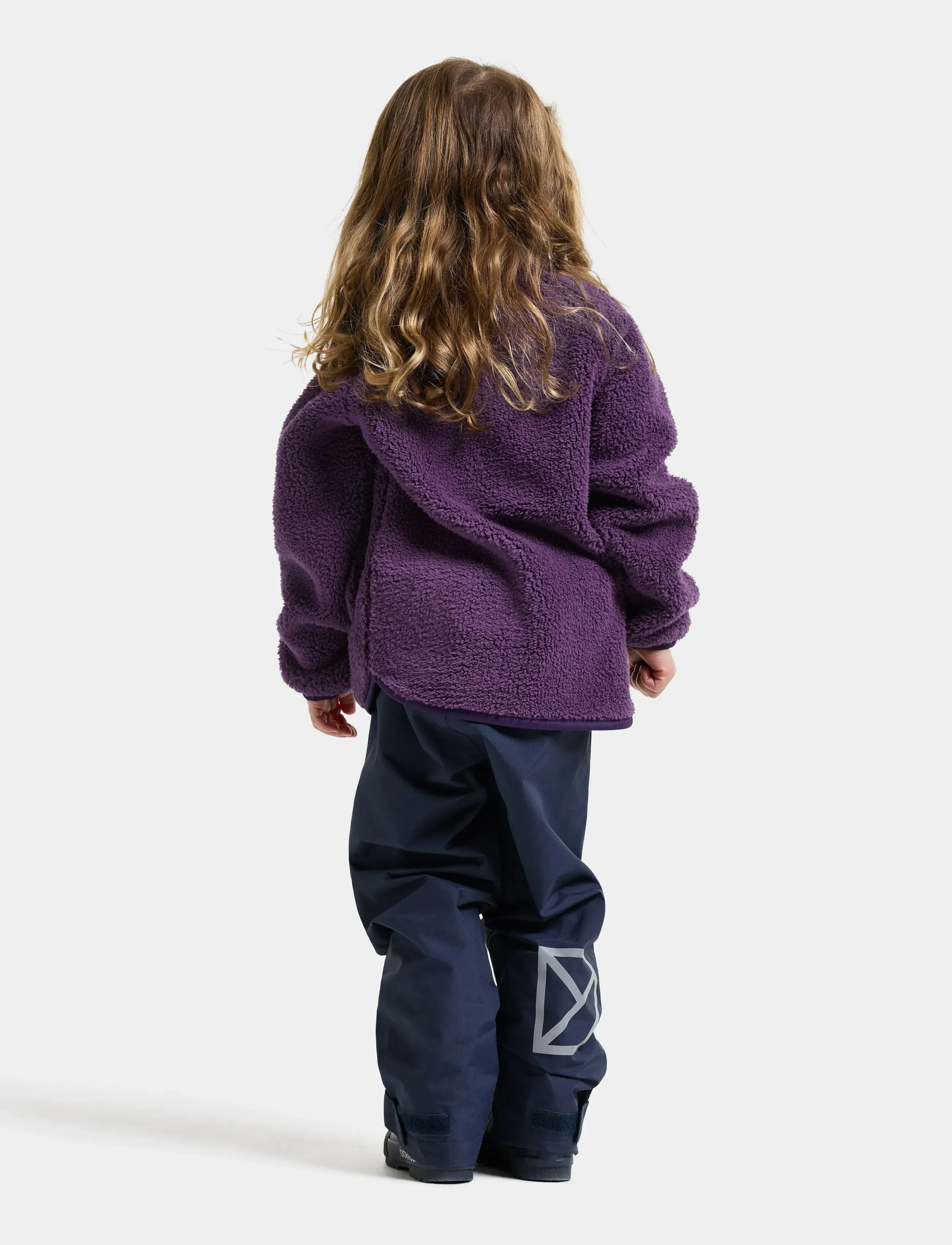 Didriksons - Gibbs Kids' Full-Zip - paksud joped - northen purple - 4