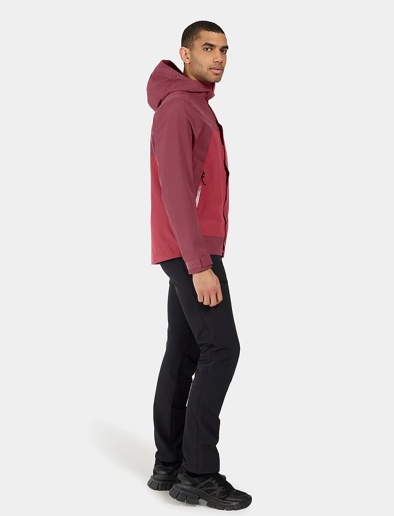 Didriksons - GRIT USX JACKET 3 - forårsjakker - anemon red - 2