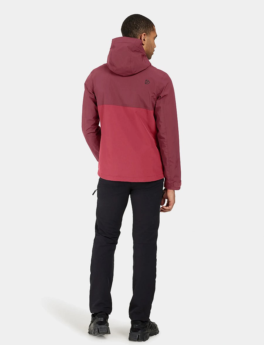 Didriksons - GRIT USX JACKET 3 - frühlingsjacken - anemon red - 4