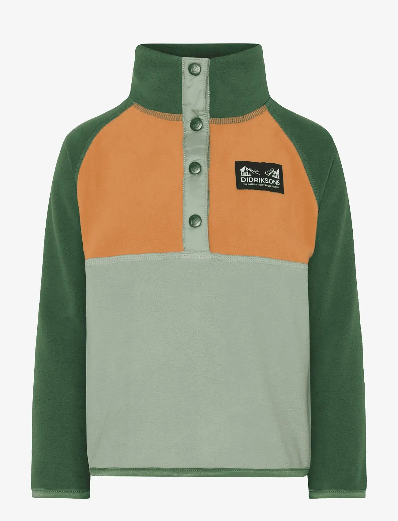 Didriksons - MONTE KIDS HALF BU 4 - paksud joped - light moss - 1