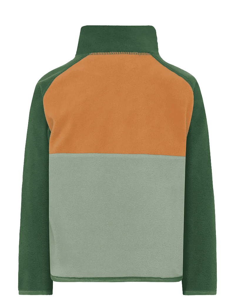 Didriksons - MONTE KIDS HALF BU 4 - toppatakit - light moss - 2