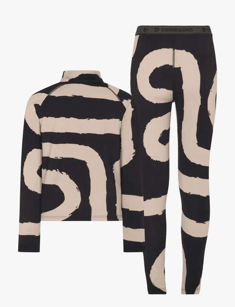 Didriksons - YOTTA PR KIDS SET - 2-osalised komplektid - path l black - 2