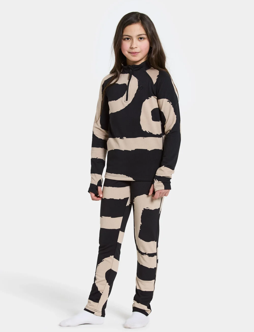 Didriksons - YOTTA PR KIDS SET - 2-osalised komplektid - path l black - 0