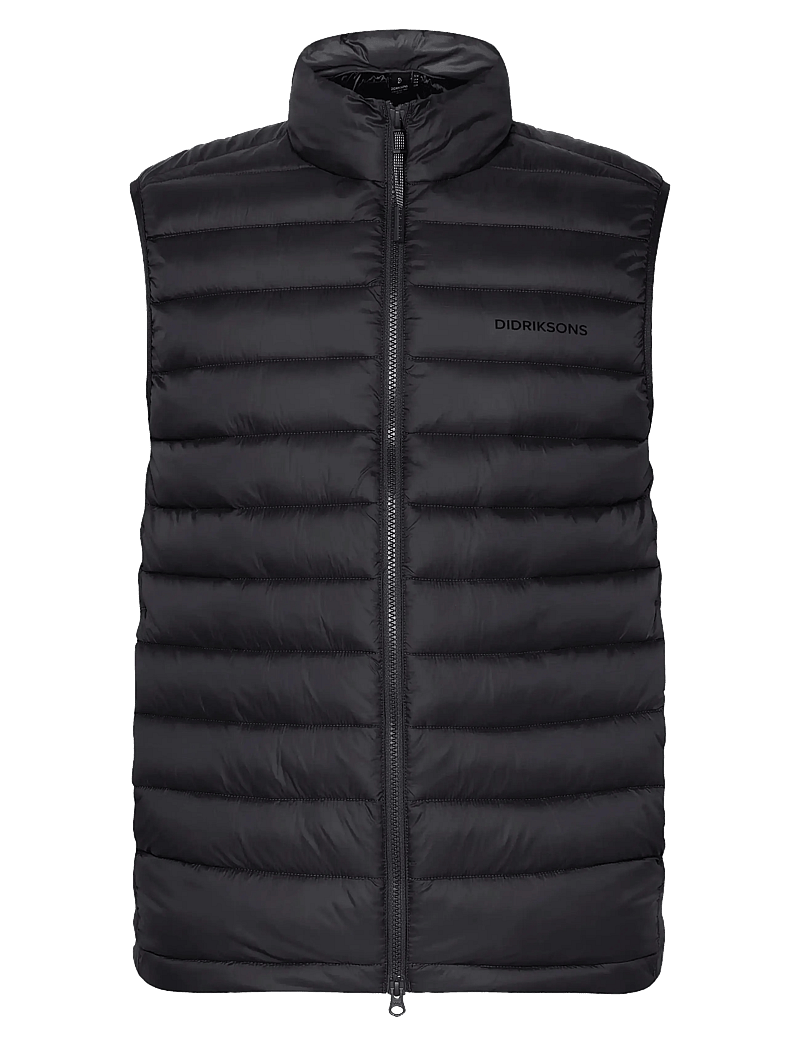 Didriksons - MARINO USX VEST - västar - black - 1