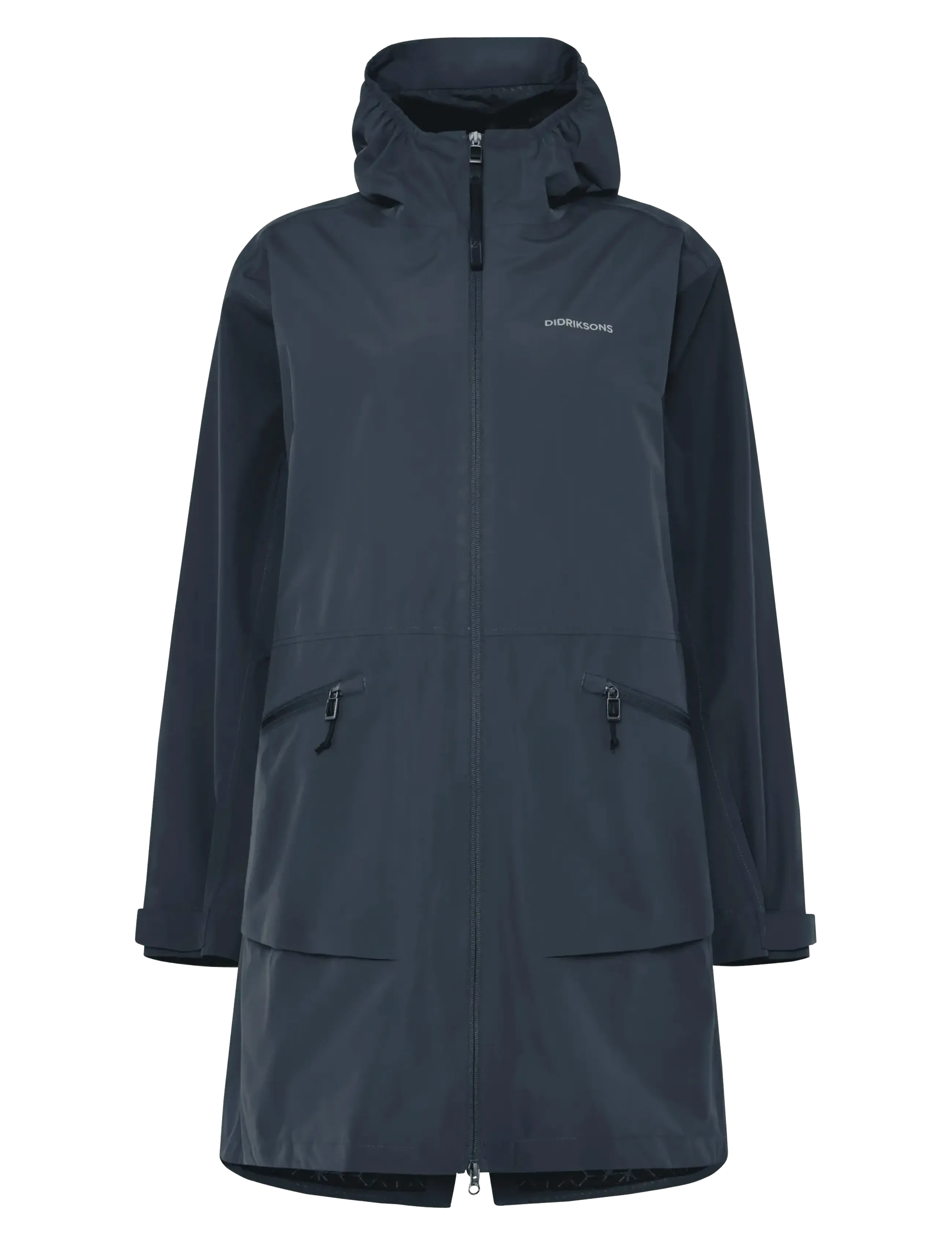 Didriksons Eliana Wns Parka, Kvinder, Parka, Navy, Str: 42