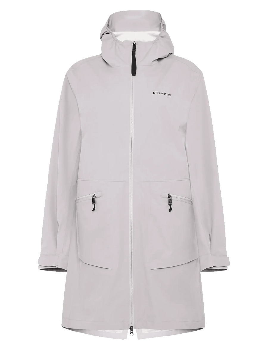 Didriksons - ELIANA WNS PARKA - regnjakkar - sunrise mist - 1