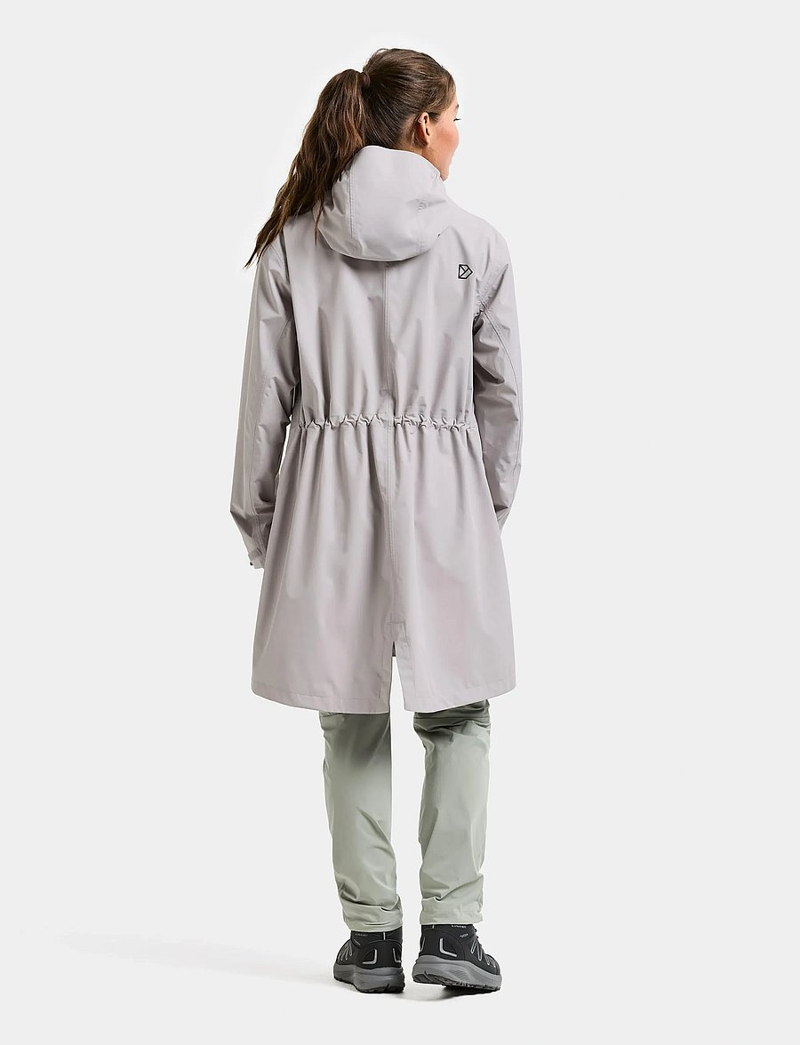 Didriksons - ELIANA WNS PARKA - regnjakkar - sunrise mist - 4