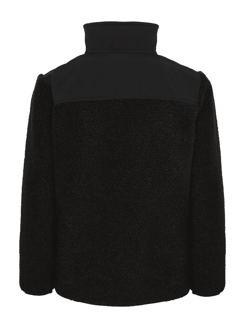 Didriksons - EXA KIDS HALF Z - dressipluusid - black - 2