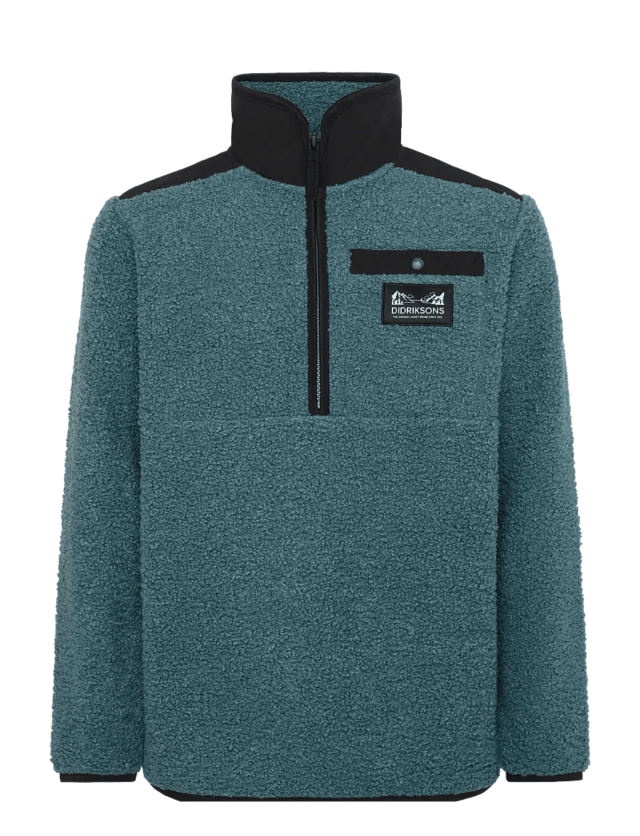 Didriksons - EXA KIDS HALF Z - sweaters - star blue - 1