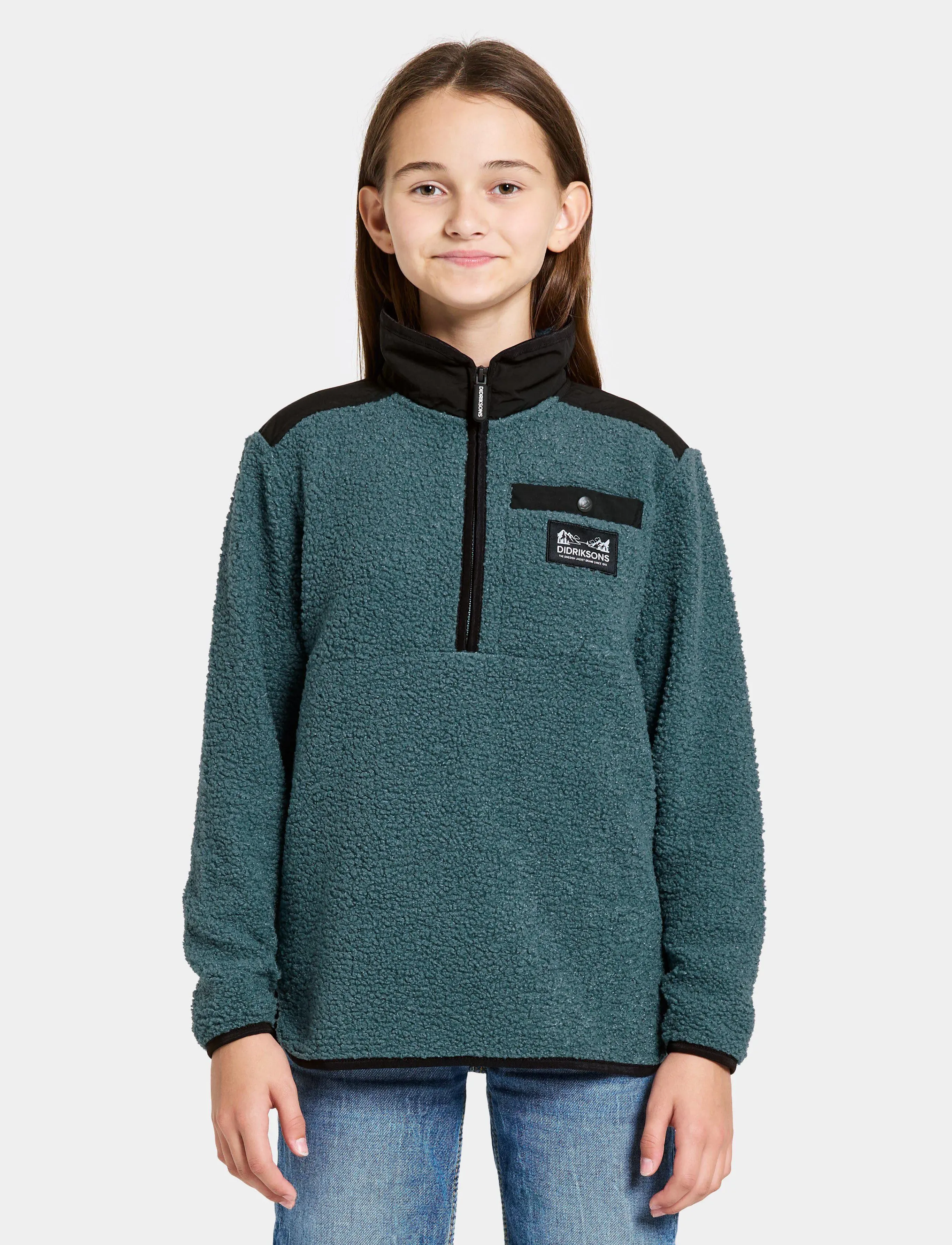 Didriksons EXA KIDS HALF Z - Sweatshirts & Hettegensere - STAR BLUE / blue