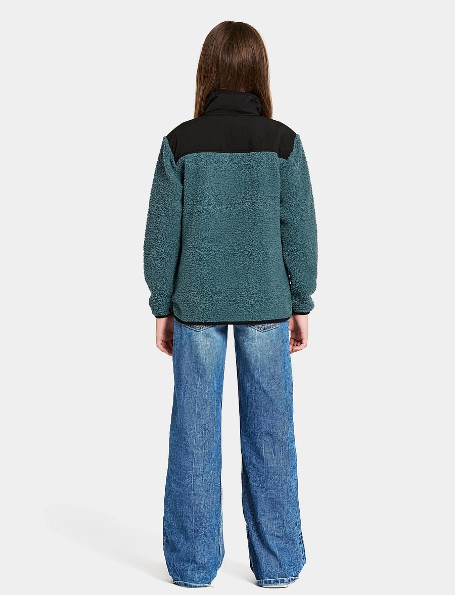 Didriksons - EXA KIDS HALF Z - sweaters - star blue - 4