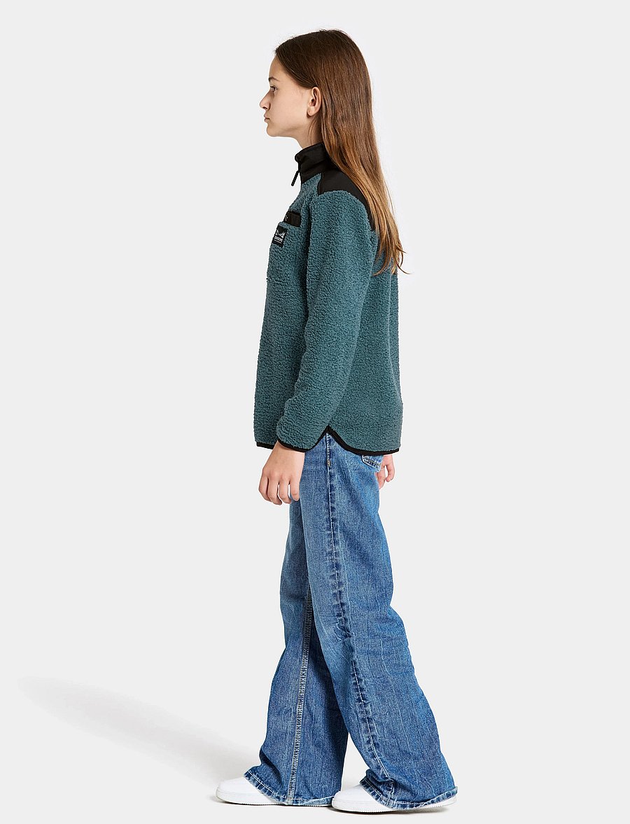 Didriksons - EXA KIDS HALF Z - sweaters - star blue - 5