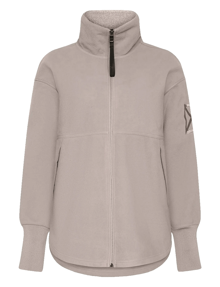 Didriksons - Ronja Windproof Full-Zip - oberteile - ash brown - 1