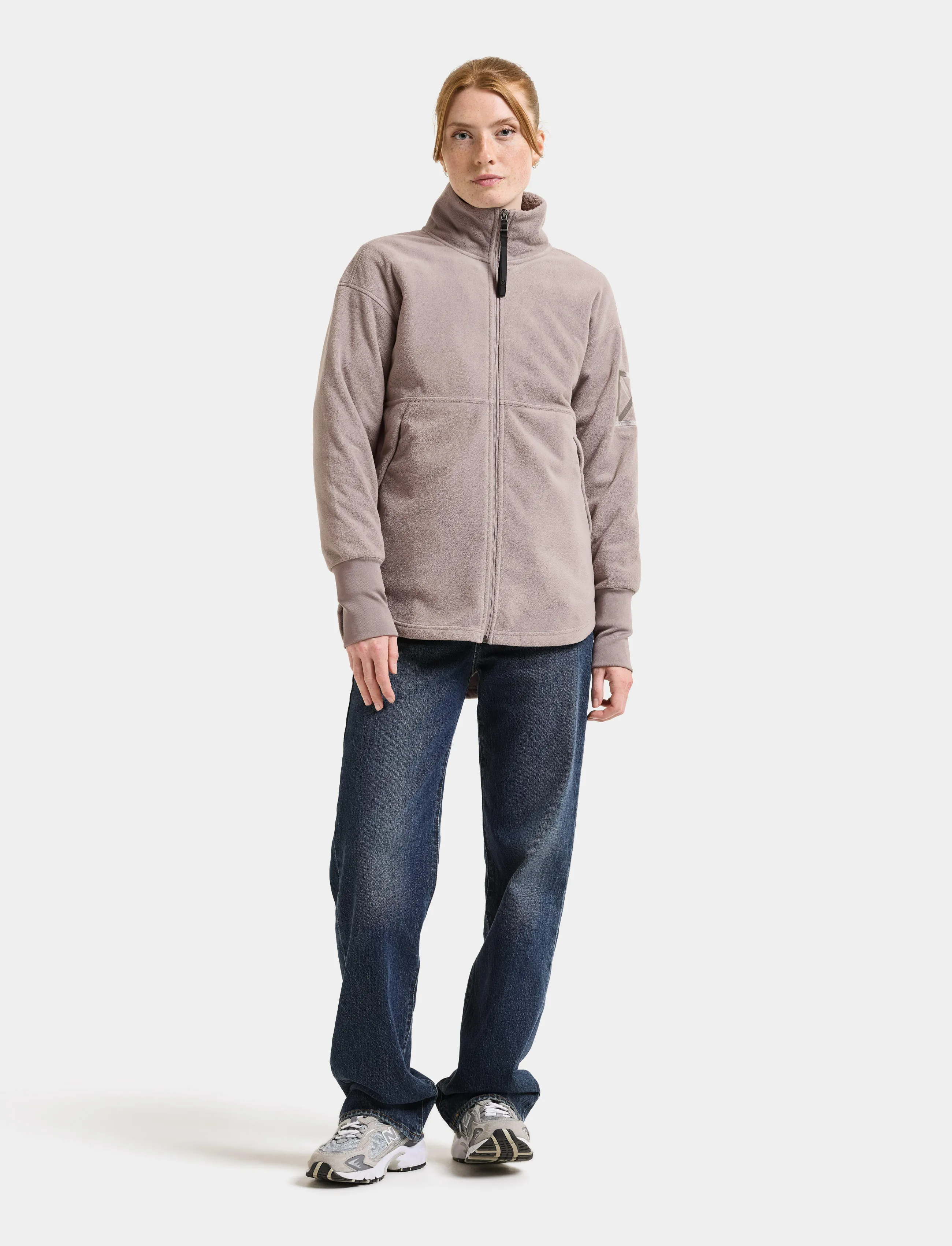 Didriksons - Ronja Windproof Full-Zip - oberteile - ash brown - 4