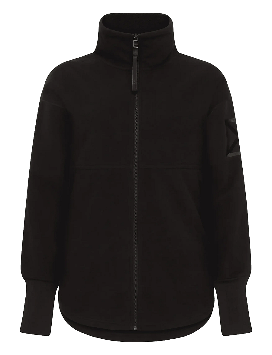 Didriksons - Ronja Windproof Full-Zip - oberteile - black - 1