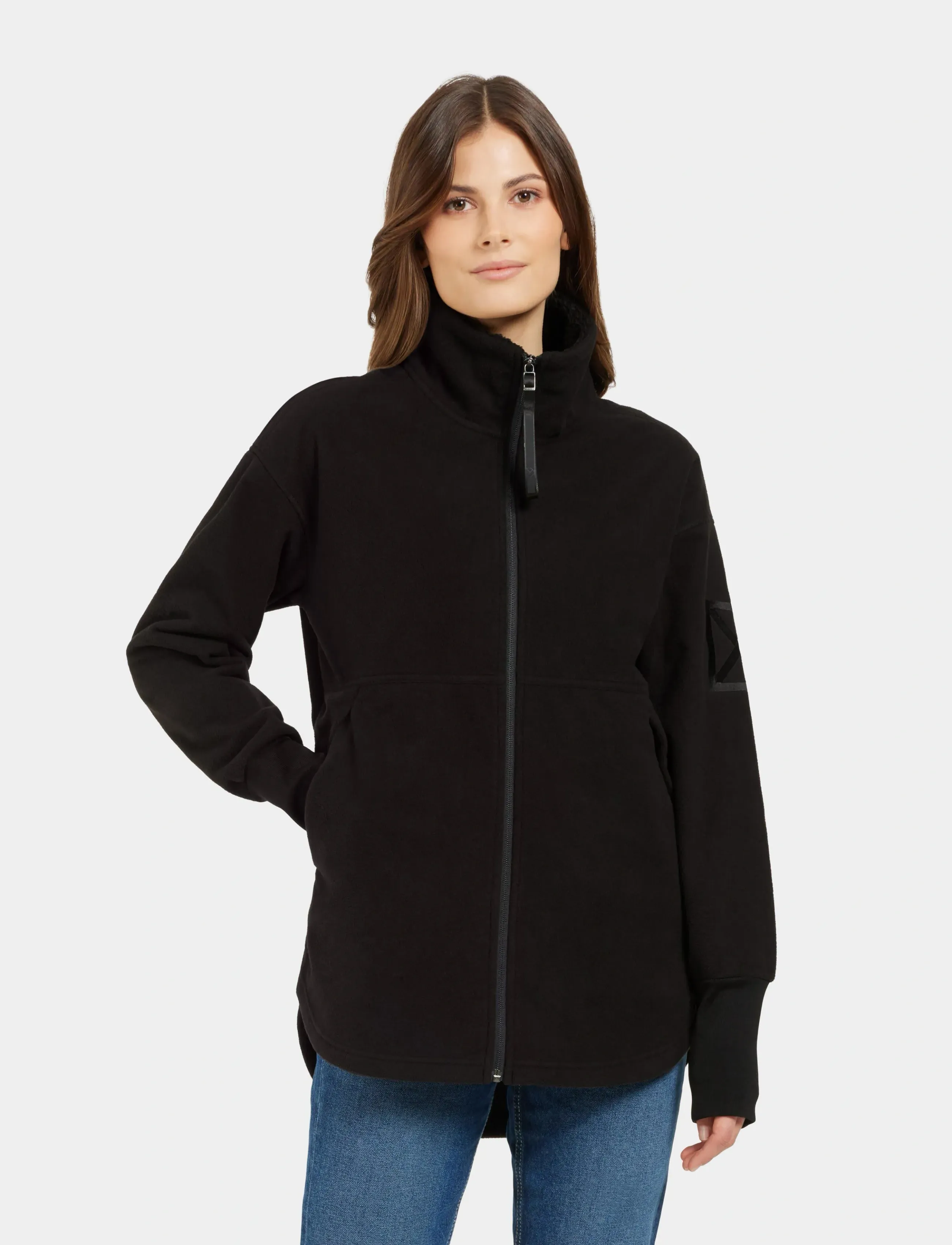 Didriksons - Ronja Windproof Full-Zip - oberteile - black - 3