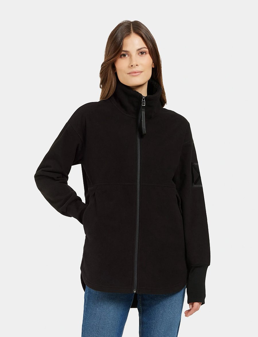 Didriksons - Ronja Windproof Full-Zip - oberteile - black - 3