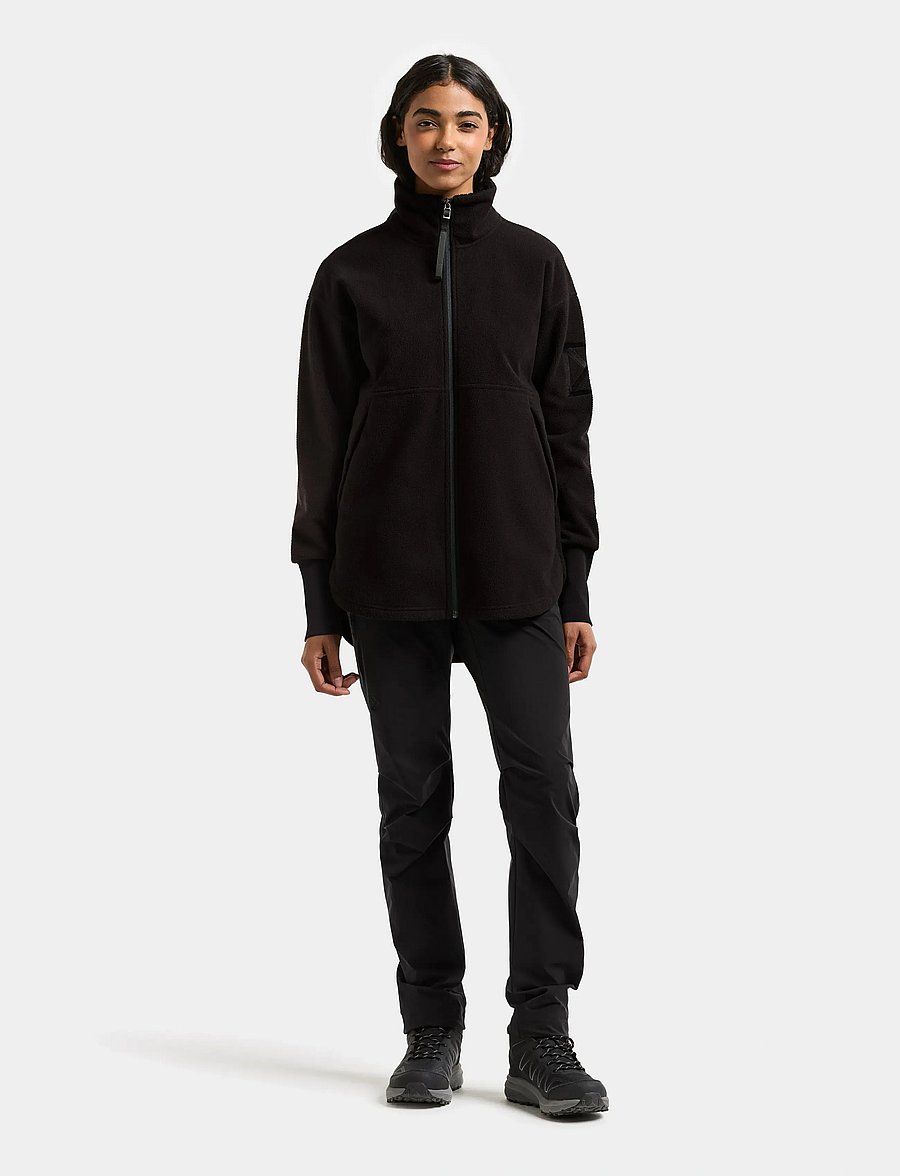 Didriksons - Ronja Windproof Full-Zip - oberteile - black - 4