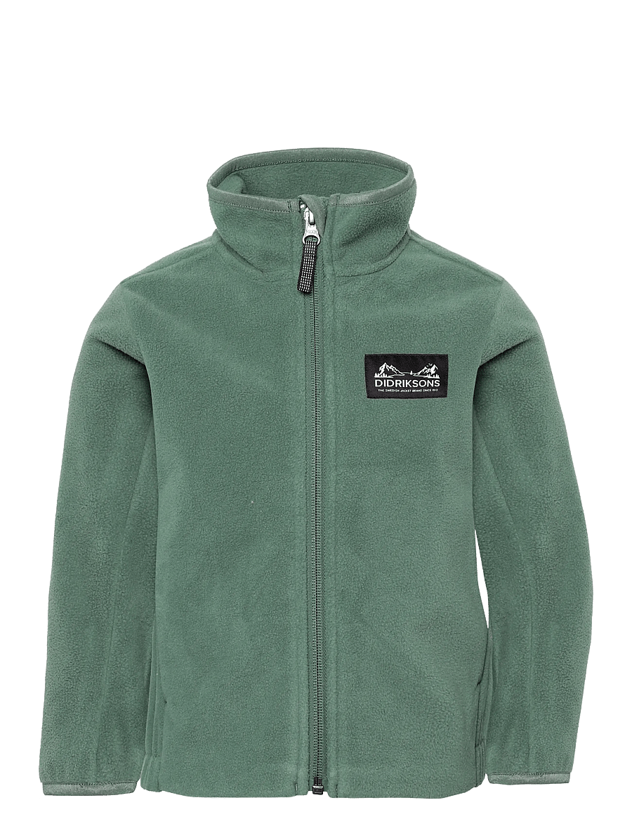 Didriksons - Muskot Windproof Kids' Jacket - paksud joped - dark moss - 1