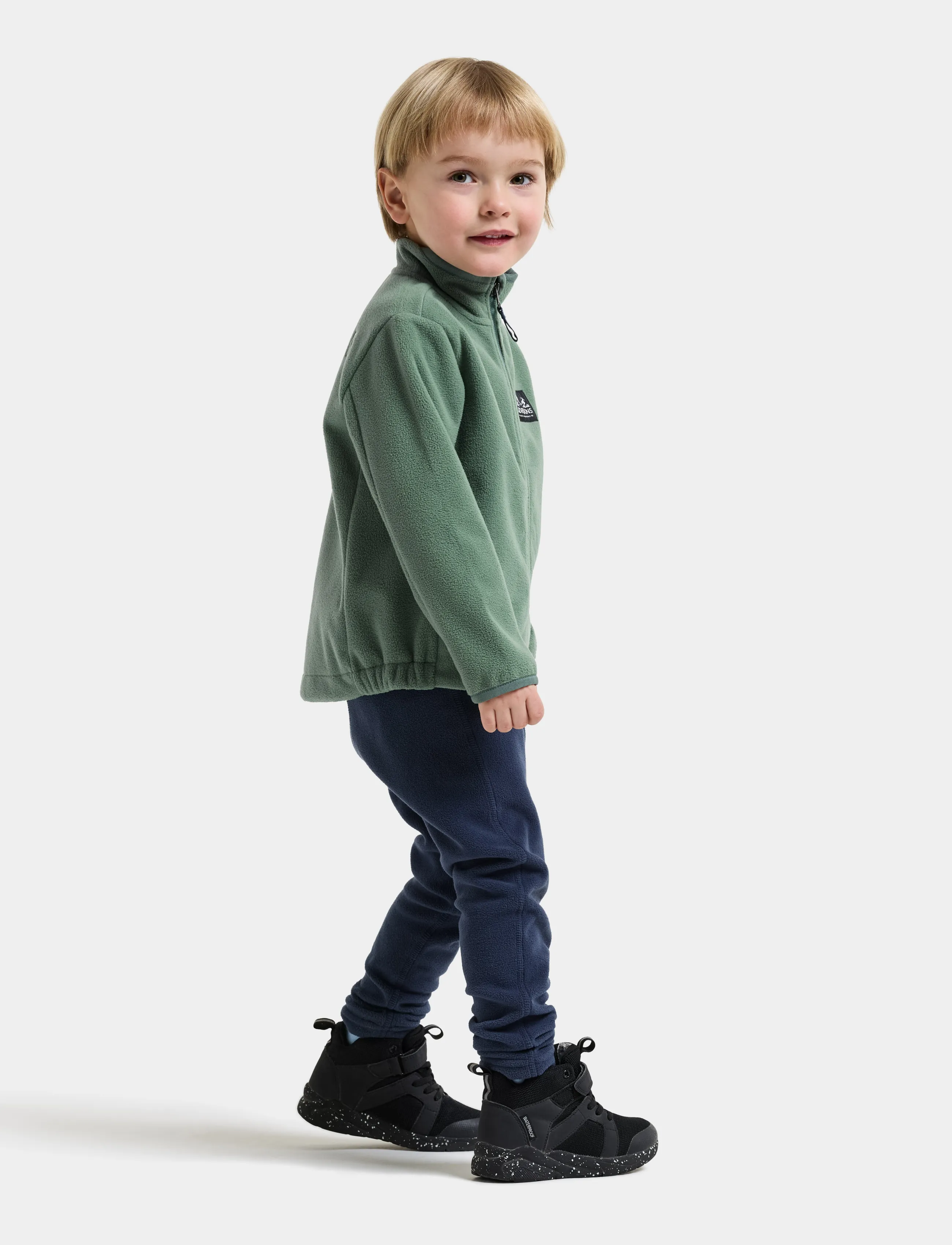 Didriksons - Muskot Windproof Kids' Jacket - paksud joped - dark moss - 3