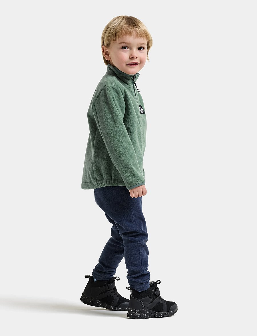 Didriksons - Muskot Windproof Kids' Jacket - paksud joped - dark moss - 3