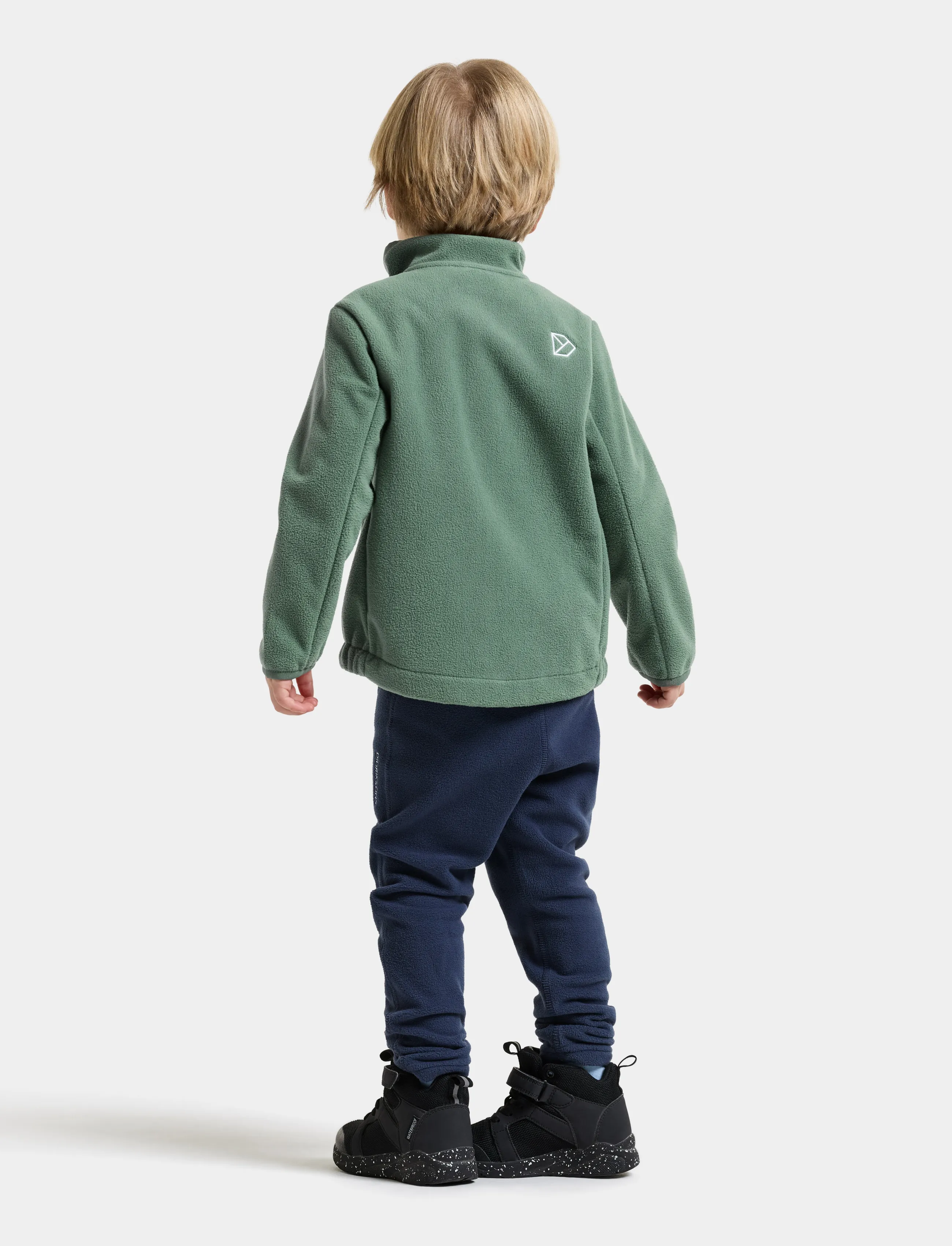 Didriksons - Muskot Windproof Kids' Jacket - paksud joped - dark moss - 4