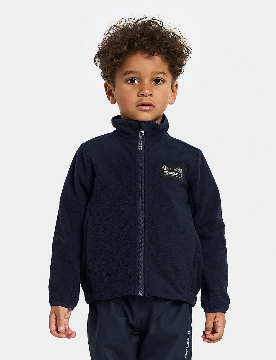 Didriksons - Muskot Windproof Kids' Jacket - isolerede jakker - dark night blue - 0