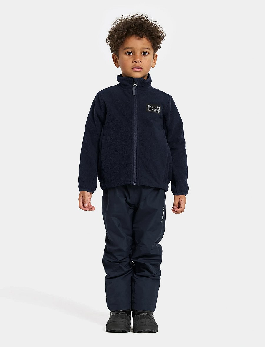 Didriksons - Muskot Windproof Kids' Jacket - isolerede jakker - dark night blue - 3