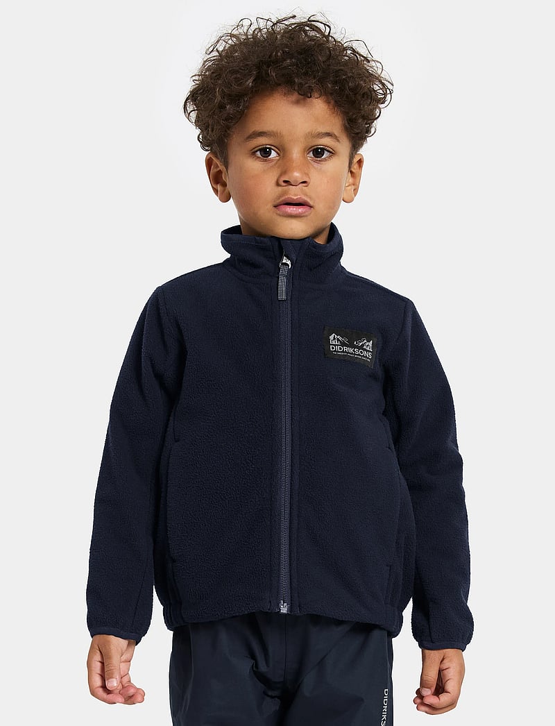 Didriksons - MUSKOT KDS JACKET - jakas ar siltu oderi - dark night blue - 4