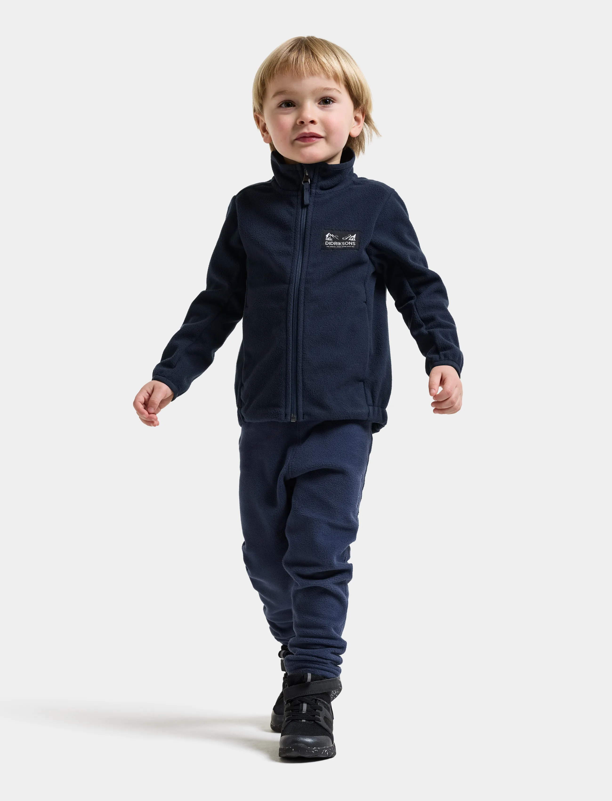 Didriksons - Muskot Windproof Kids' Jacket - kurtki ocieplane - dark night blue - 4