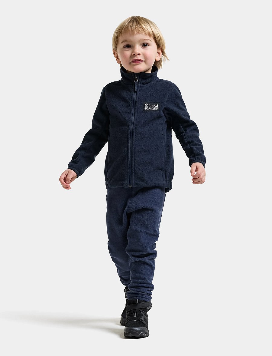 Didriksons - Muskot Windproof Kids' Jacket - kurtki ocieplane - dark night blue - 4