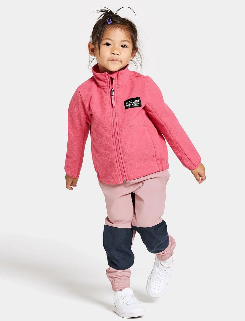 Didriksons - Muskot Windproof Kids' Jacket - isolerede jakker - dusty azalea - 3