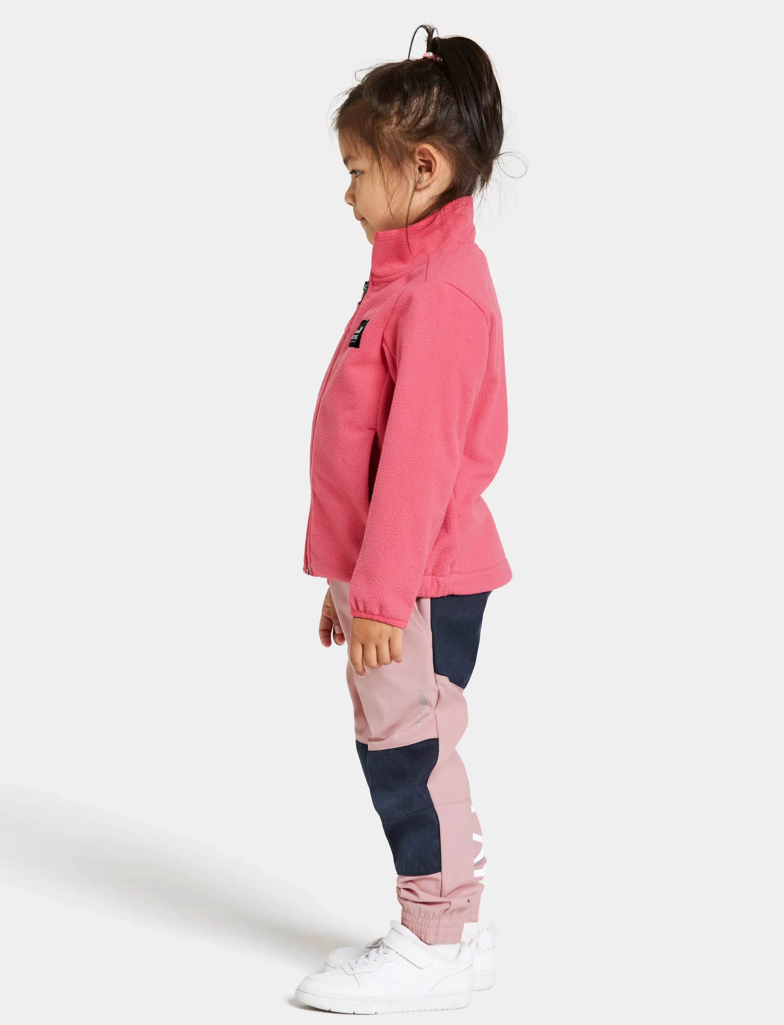 Didriksons - Muskot Windproof Kids' Jacket - insulated jackets - dusty azalea - 4