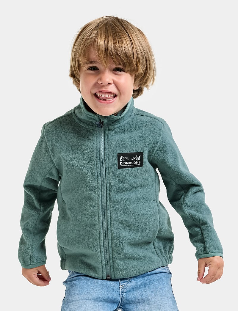 Didriksons - Muskot Windproof Kids' Jacket - isolerede jakker - factory blue - 0