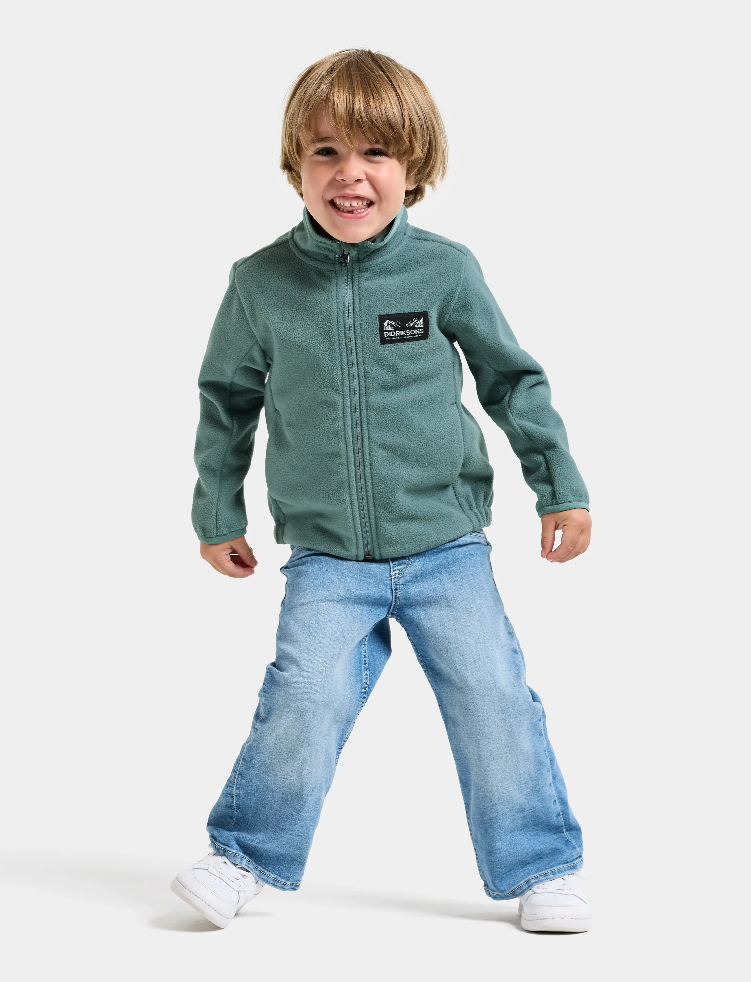 Didriksons - Muskot Windproof Kids' Jacket - isolerade jackor - factory blue - 3