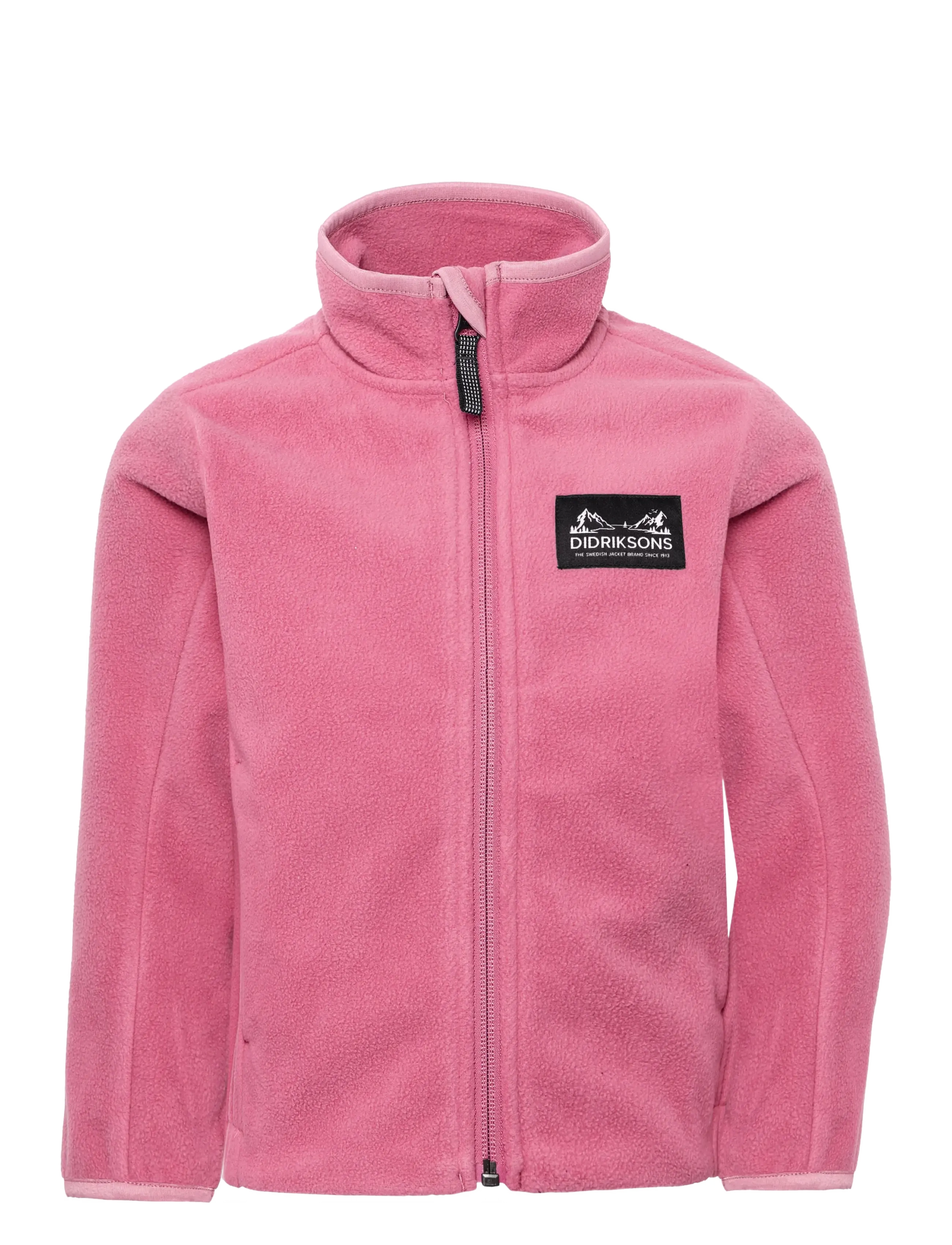 Didriksons Muskot Windproof Kids' Jacket - Fleecejakker - HEATHER PINK / pink/rose