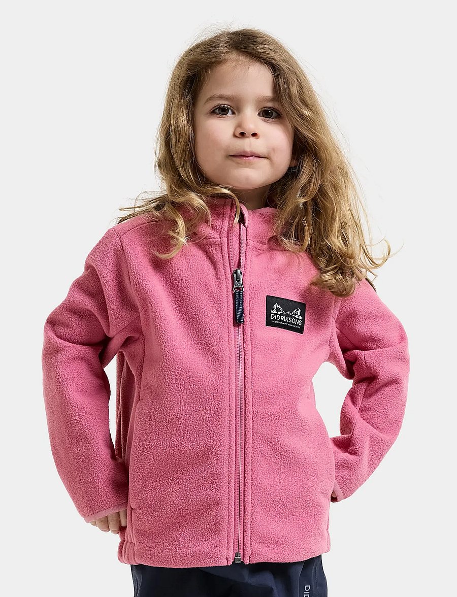 Didriksons - Muskot Windproof Kids' Jacket - isolerede jakker - heather pink - 0