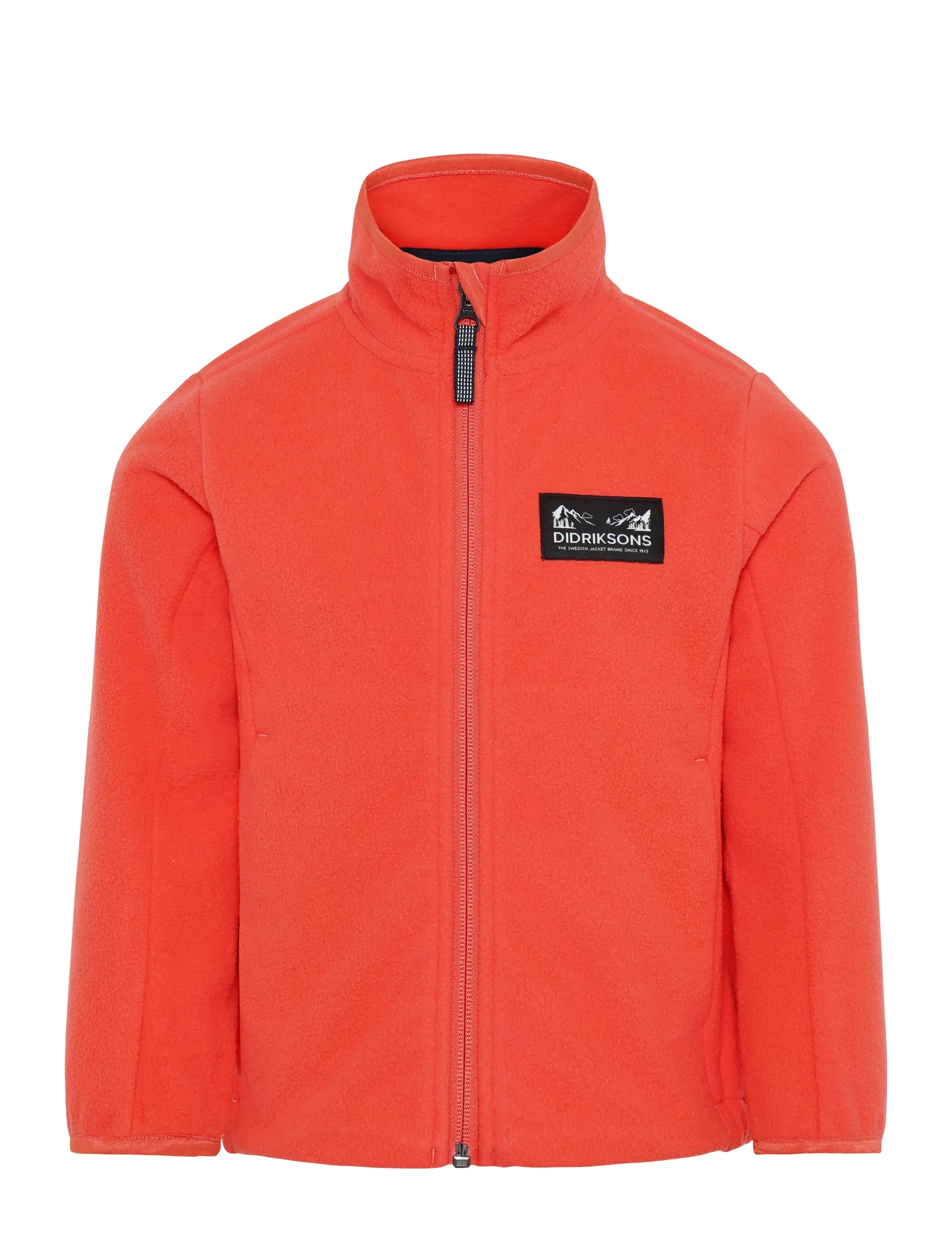 Didriksons MUSKOT KDS JACKET - Fleecejackor - PAPRIKA / orange