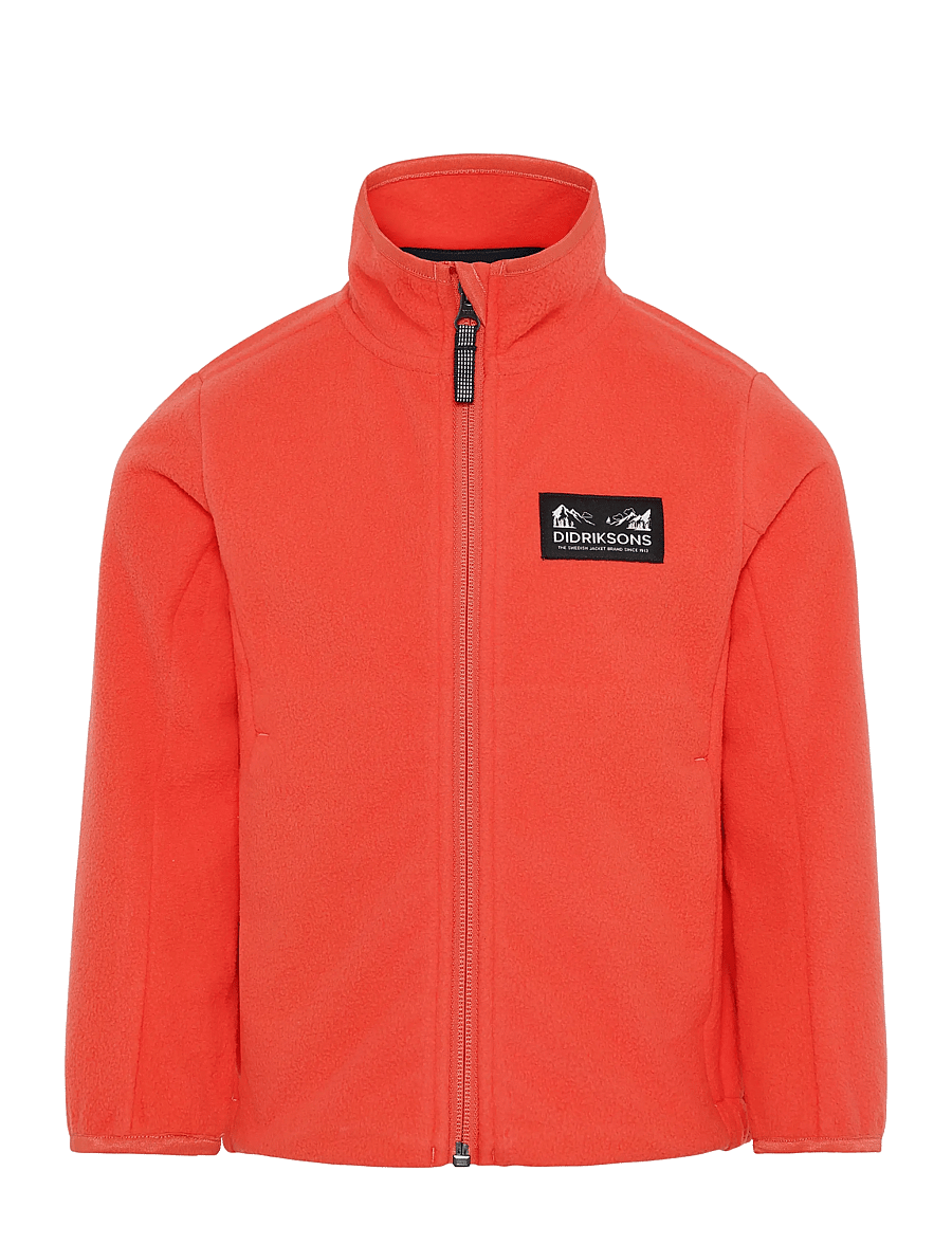 Didriksons - Muskot Windproof Kids' Jacket - isolerede jakker - paprika - 1