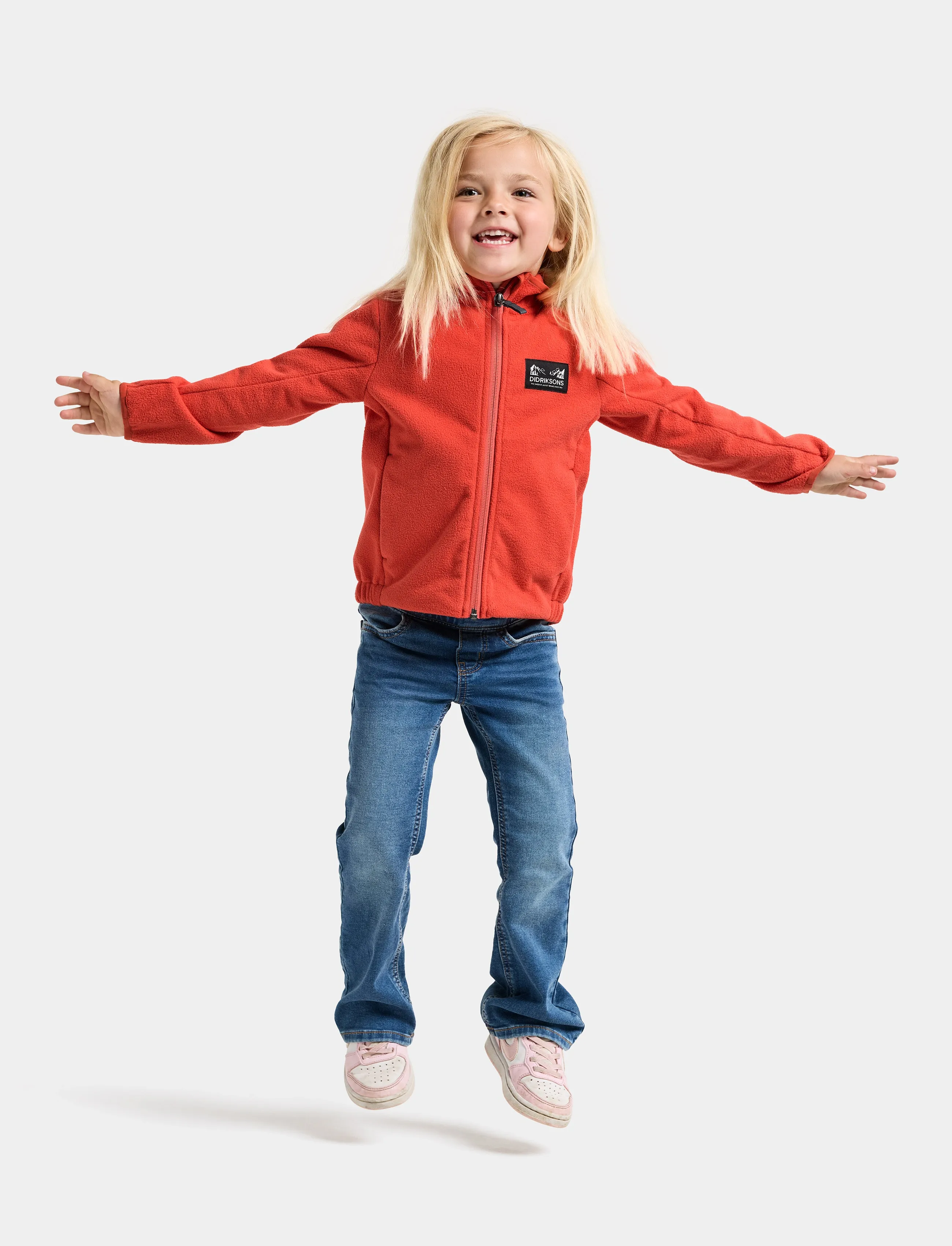 Didriksons - Muskot Windproof Kids' Jacket - isolerede jakker - paprika - 3