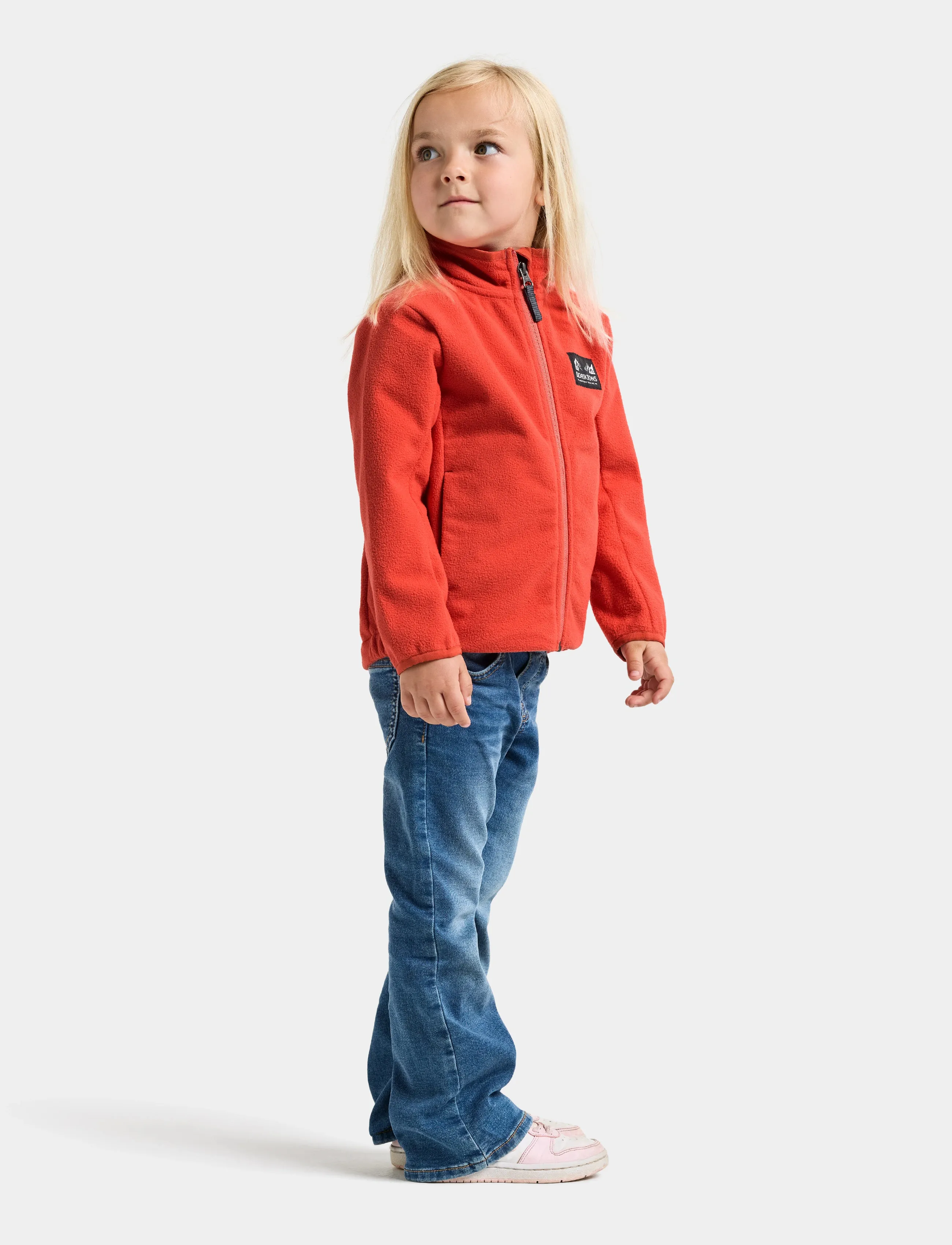 Didriksons - Muskot Windproof Kids' Jacket - isolerede jakker - paprika - 4