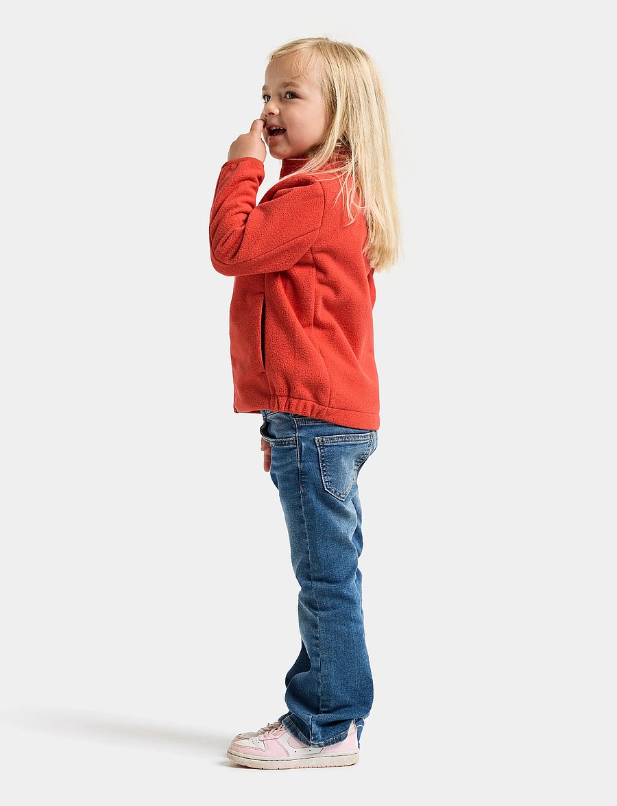 Didriksons - Muskot Windproof Kids' Jacket - isolerede jakker - paprika - 5