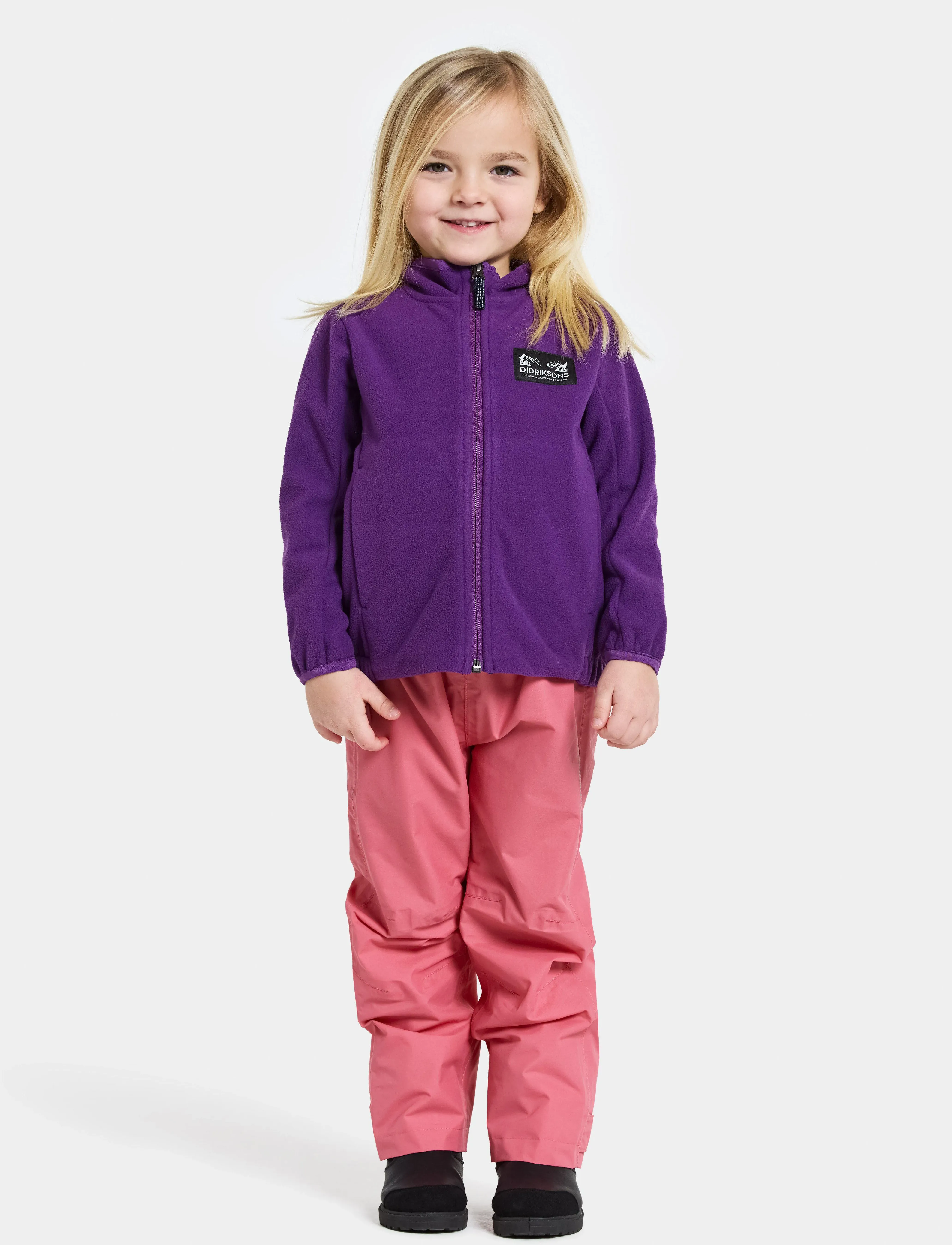 Didriksons - Muskot Windproof Kids' Jacket - herbstjacken - royal purple - 3