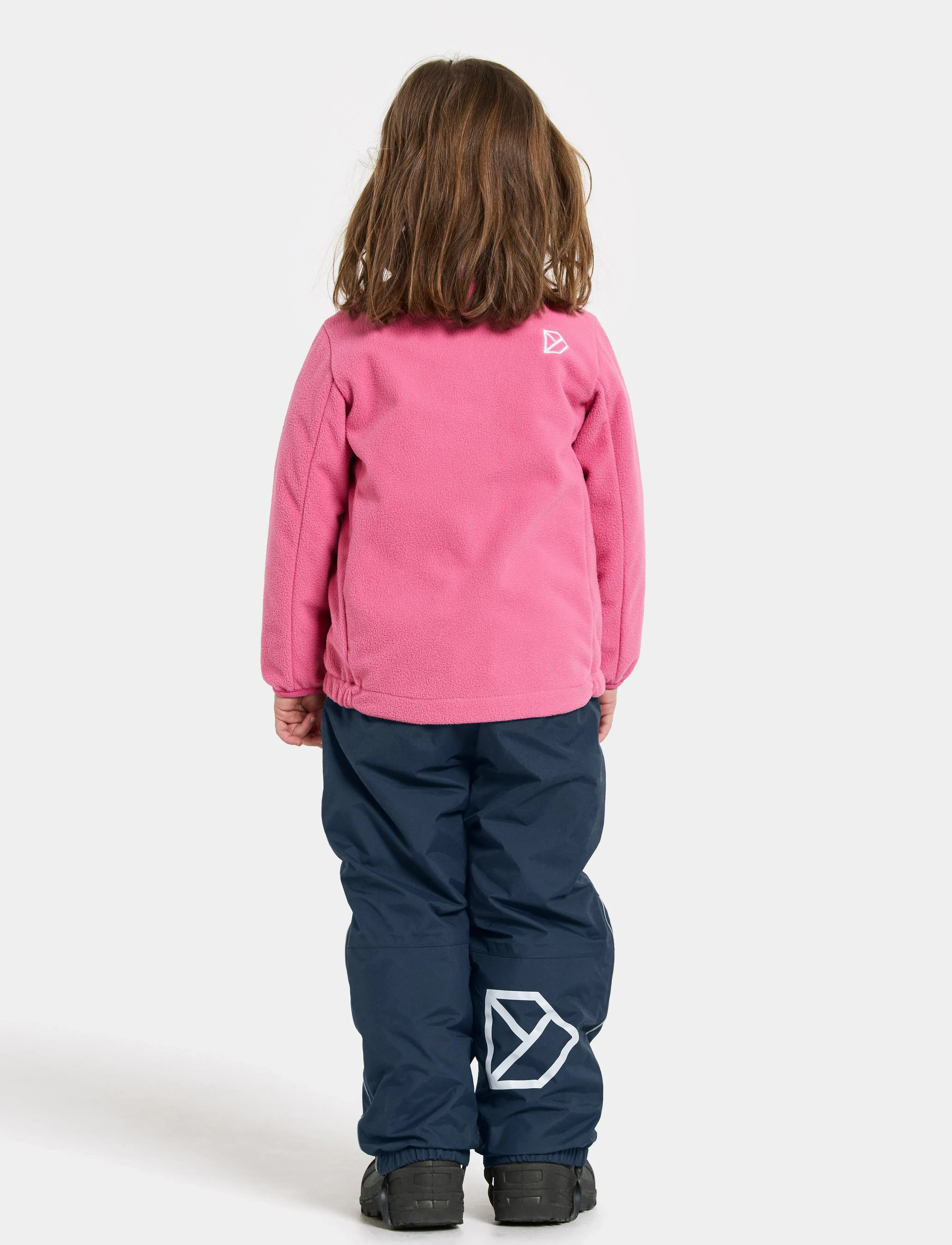 Didriksons - Muskot Windproof Kids' Jacket - efterårsjakker - sweet pink - 4