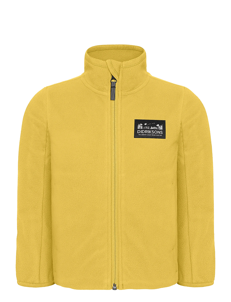 Didriksons - Muskot Windproof Kids' Jacket - isolerede jakker - yellow pollen - 1
