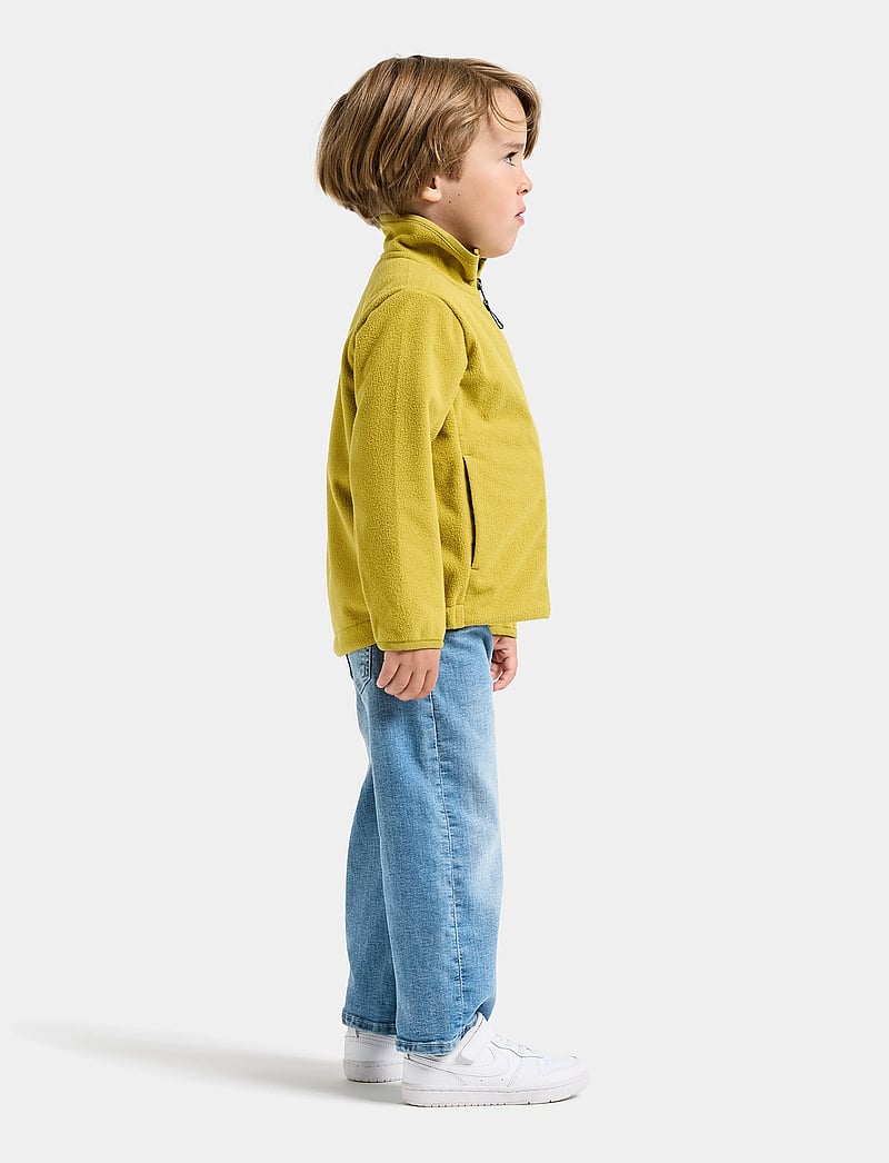Didriksons - Muskot Windproof Kids' Jacket - isolerede jakker - yellow pollen - 4
