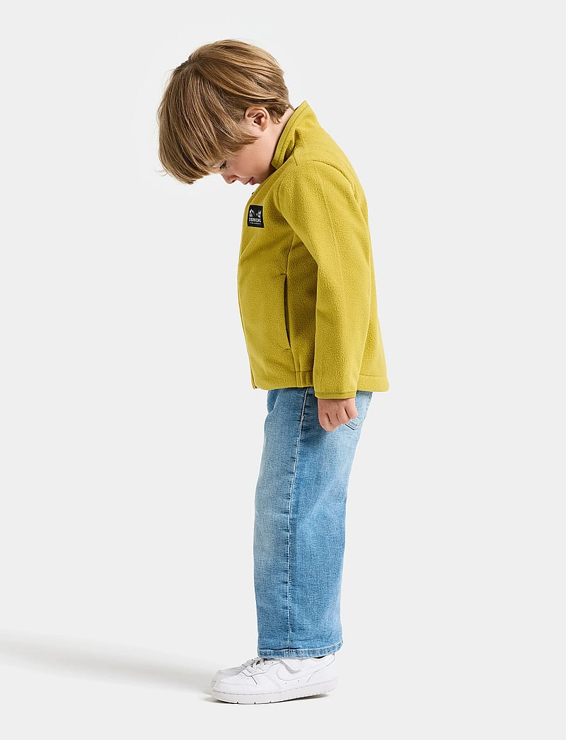 Didriksons - Muskot Windproof Kids' Jacket - isolerede jakker - yellow pollen - 5