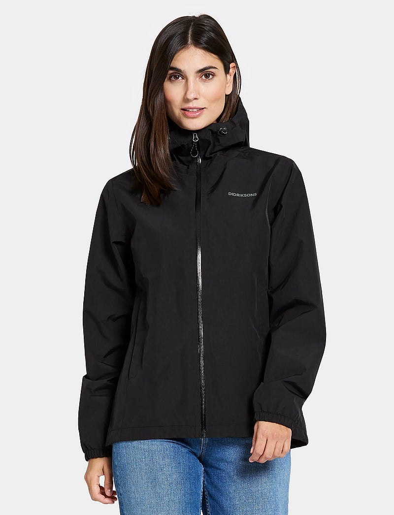 Didriksons - VARJA WNS JKT - friluftsjakker - black - 0