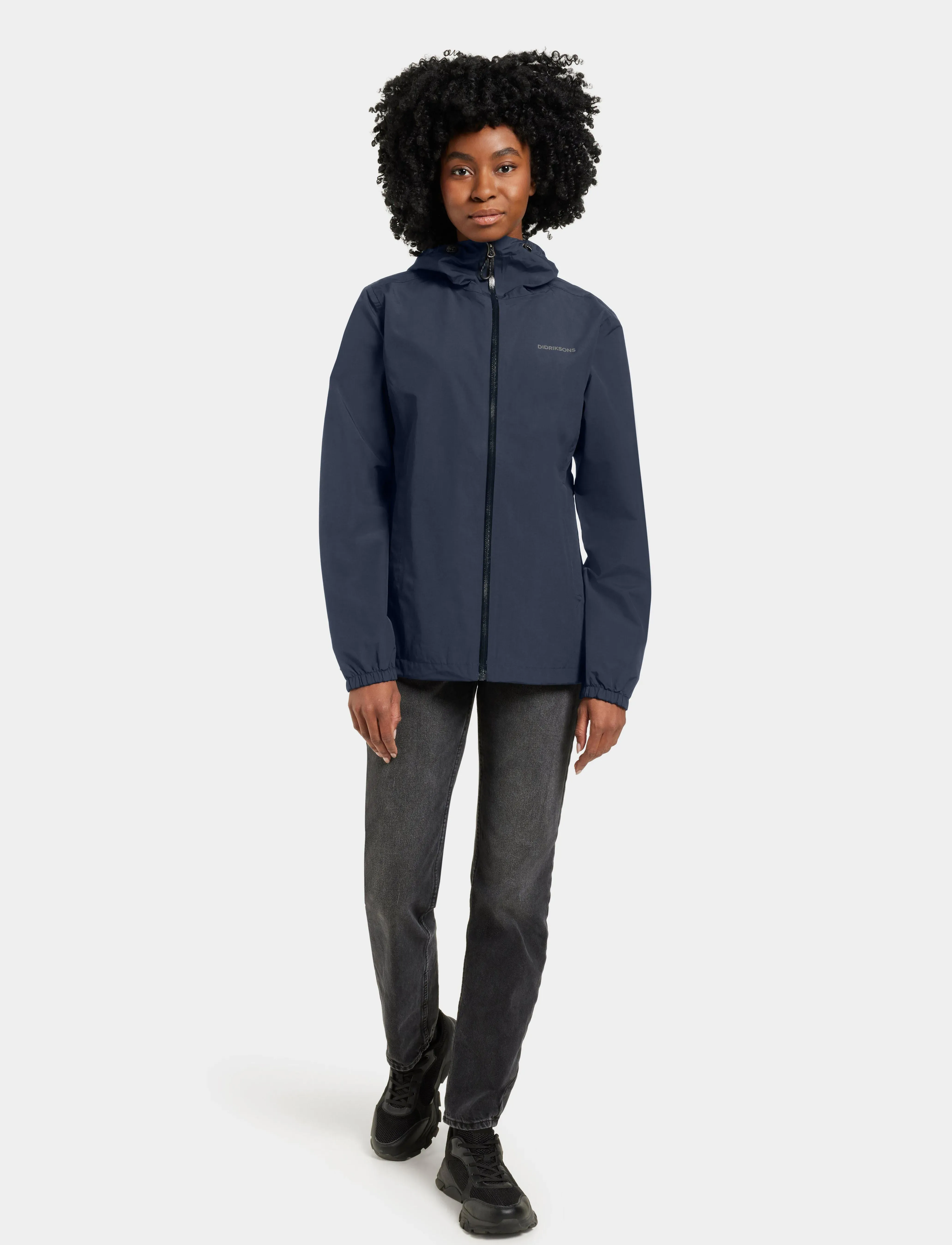 Didriksons - VARJA WNS JKT - lietusmēteļi - dark night blue - 3